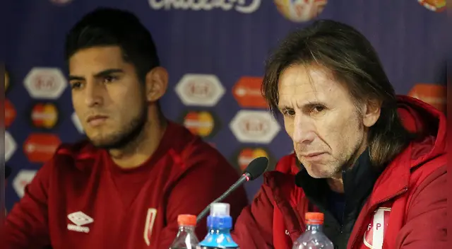 Relación Gareca - Zambrano no está en su mejor momento Relación Gareca - Zambrano no está en su mejor momento