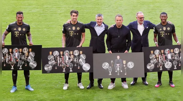 Bayern Múnich despidió a Boateng, Martínez y Alaba Bayern Múnich despidió a Boateng, Martínez y Alaba