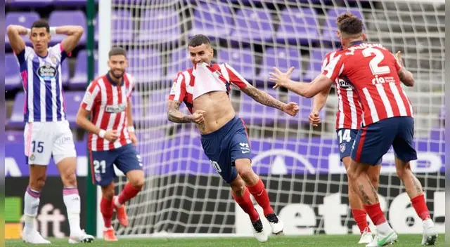 Ángel Correa suma 9 goles con Atlético de Madrid en La Liga. Ángel Correa suma 9 goles con Atlético de Madrid en La Liga.