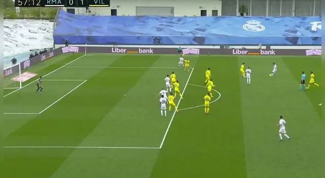 Gol del Real Madrid anulado por el VAR