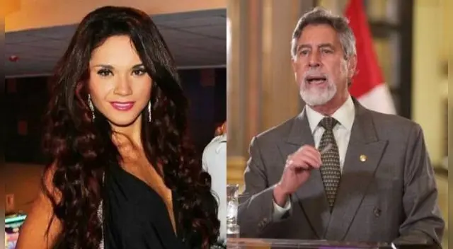 Génesis Tapia le dedicó una historia de Instagram a Francisco Sagasti.