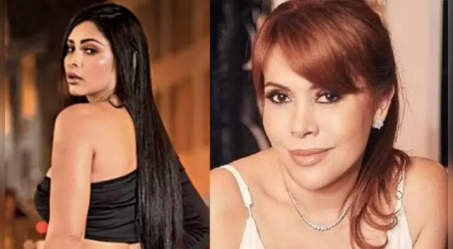 Pamela Franco agradeció a Magaly Medina por ampayarla con Christian Domínguez.