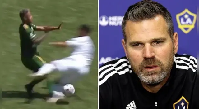DT de LA Galaxy lamentó la acción de su dirigido sobre Andy Polo DT de LA Galaxy lamentó la acción de su dirigido sobre Andy Polo