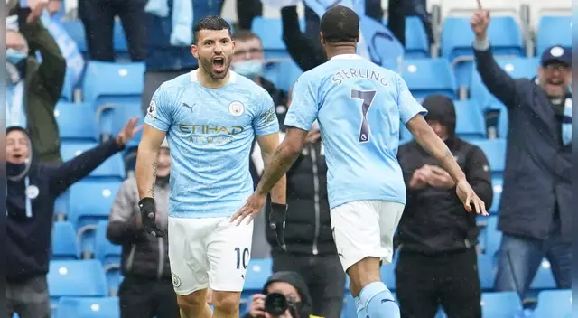 Aguero marcó doblete con el City Aguero marcó doblete con el City
