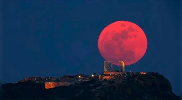 Luna de fuego se presenciara este 26 de mayo