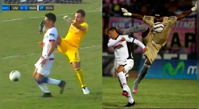 José Carvallo tuvo buenas intervenciones en el Universitario en el empate ante Mannucci. José Carvallo tuvo buenas intervenciones en el Universitario en el empate ante Mannucci.