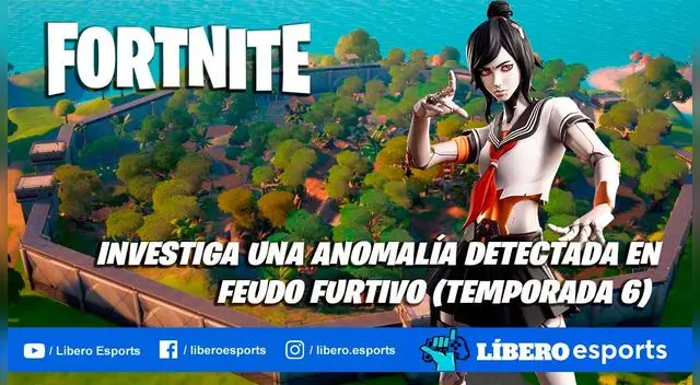 Fortnite: investiga una anomalía detectada Feudo Furtivo
