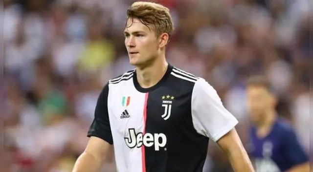 Matthijs de Ligt podría desligarse de Juventus