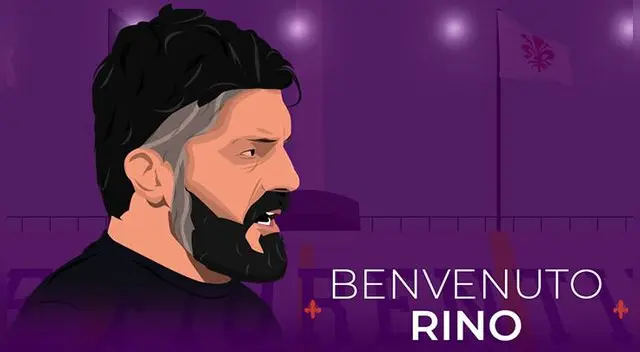 Gennaro Gattuso es flamante técnico de la Fiorentina.