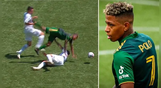 Andy Polo llegó al Portland Timbers en 2018.