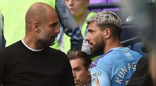 Sergio Agüero culpa a Josep Guardiola por no renovar con Manchester City Sergio Agüero culpa a Josep Guardiola por no renovar con Manchester City