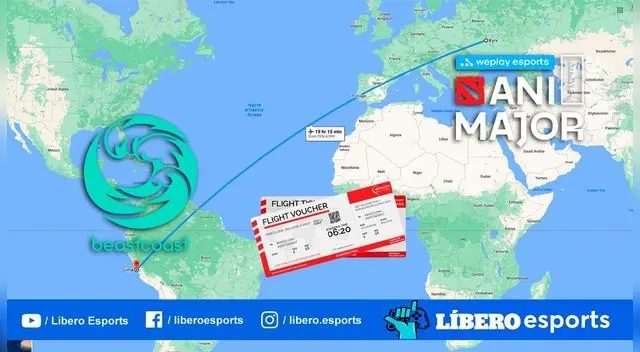Dota 2: Beastcoast en problemas al viajar a la Kiev Major