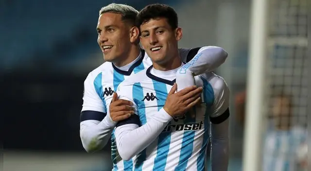 Tomás Chancalay anotó un hat-trick para Racing Club