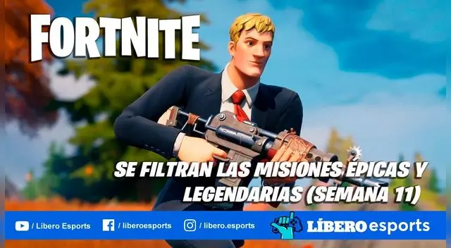 Fortnite Temporada 6: se filtran las misiones épicas y legendarias - Semana 11