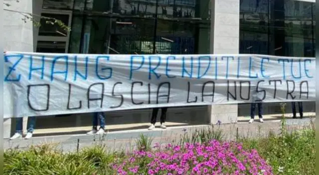 Ultras del Inter y su mensaje al presidente por partida de Conte