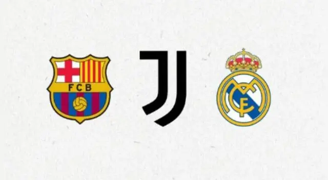 Juventus, Barcelona y Real Madrid son los clubes fundadores de la Superliga. Juventus, Barcelona y Real Madrid son los clubes fundadores de la Superliga.