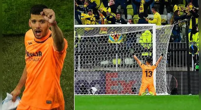 Gerómino Rulli anotó el onceavo gol de Villarreal en la tanda de penales Gerómino Rulli anotó el onceavo gol de Villarreal en la tanda de penales