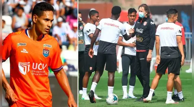 Renzo Garcés recibió el primer llamado a la selección peruana absoluta.