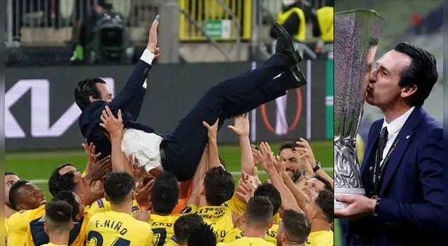 Unai Emery logró récord en la Europa League al ganar cuarto título Unai Emery logró récord en la Europa League al ganar cuarto título