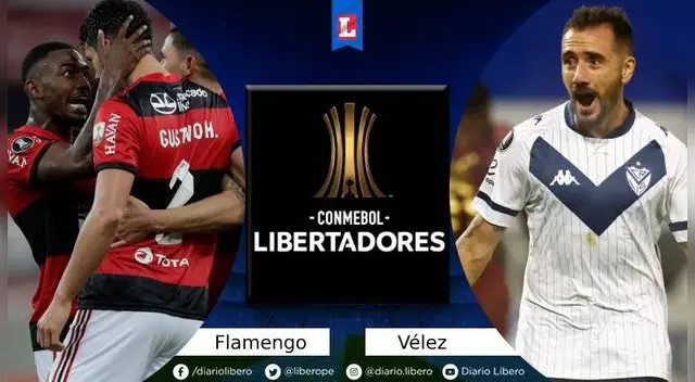 Flamengo vs Velez Sarsfield juegan la última fecha de la Copa Libertadores 2021