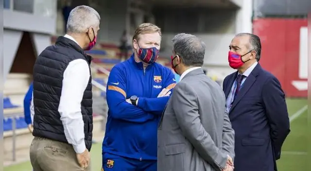 Directiva de Barcelona definirá el futuro de Koeman en dos semanas Directiva de Barcelona definirá el futuro de Koeman en dos semanas