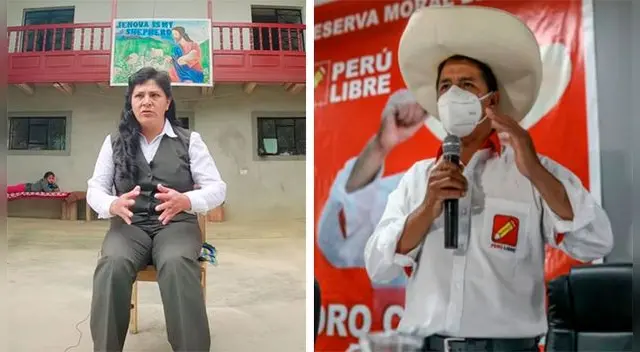 Lilie Paredes afirmó que se siente indignada por los calificativos que recibe su esposo Pedro Castillo