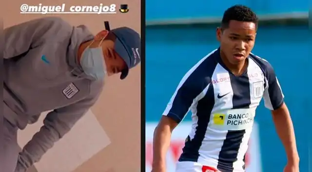 Miguel Cornejo marcó dos goles con Alianza Lima en la temporada 2020. Miguel Cornejo marcó dos goles con Alianza Lima en la temporada 2020.