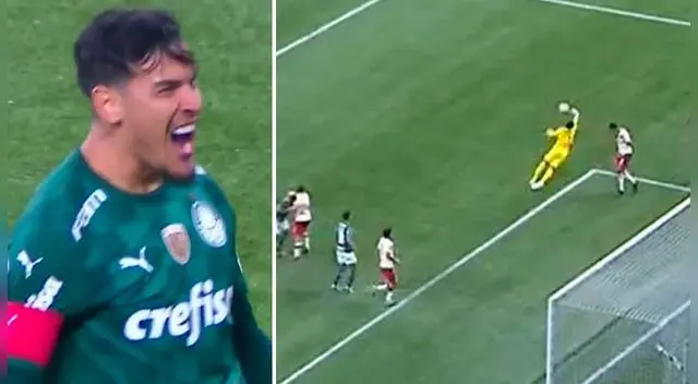 Gustavo Gómez marcó el 3-0 tras un error en la zaga de Universitario. Gustavo Gómez marcó el 3-0 tras un error en la zaga de Universitario.