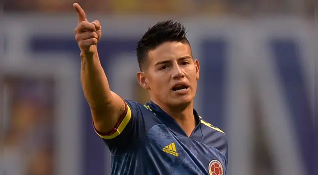 James Rodríguez no estará ante Perú por Eliminatorias James Rodríguez no estará ante Perú por Eliminatorias