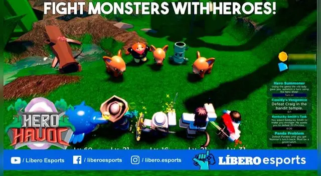 Roblox: promocodes vigentes para Hero Havoc - mayo 2021