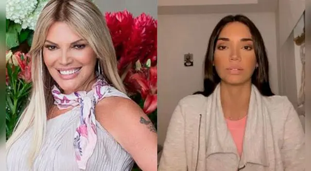 Jessica Newton retira a Maricielo Gamarra del Miss Perú Jessica Newton retira a Maricielo Gamarra del Miss Perú