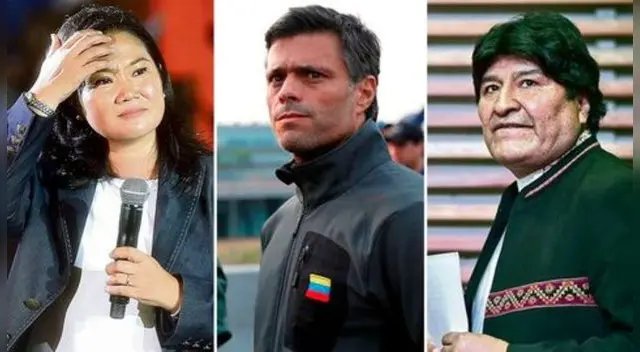 Fujimori saluda visita de Leopoldo López, pero rechaza declaraciones de Evo Morales Fujimori saluda visita de Leopoldo López, pero rechaza declaraciones de Evo Morales