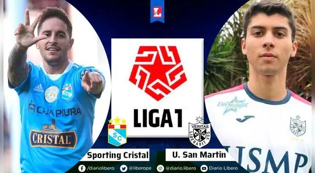 Sporting Cristal vs San Martín EN VIVO: gran final de la Fase 1 de la Liga 1 Sporting Cristal vs San Martín EN VIVO: gran final de la Fase 1 de la Liga 1
