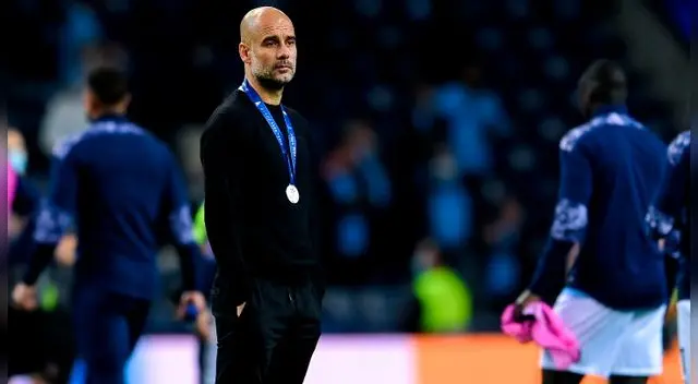 Pep Guardiola sigue sin poder ganar la Champions League lejos del Barcelona. Pep Guardiola sigue sin poder ganar la Champions League lejos del Barcelona.