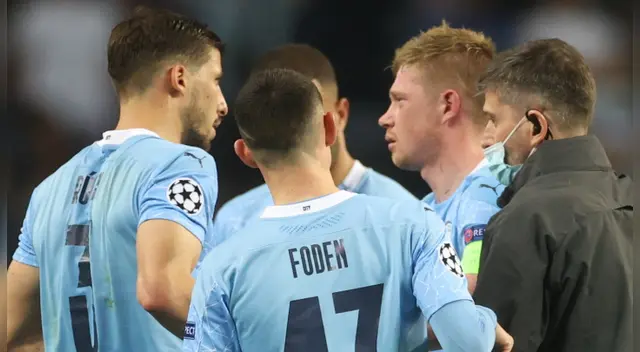 De Bruyne jugará con máscara tras lesión en final Champions League De Bruyne jugará con máscara tras lesión en final Champions League