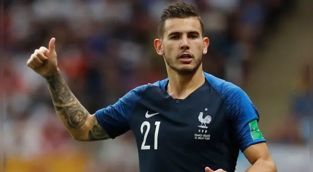 Lucas Hernández jugó 5 temporadas con el Atlético de Madrid.
