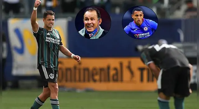 Chicharito Hernández apoya a Cruz Azul en la lucha por el título de la Liga MX Chicharito Hernández apoya a Cruz Azul en la lucha por el título de la Liga MX