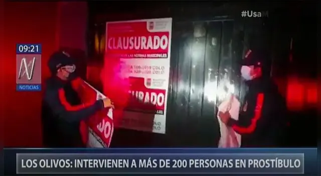 Policía interviene local 'La Sirenita'