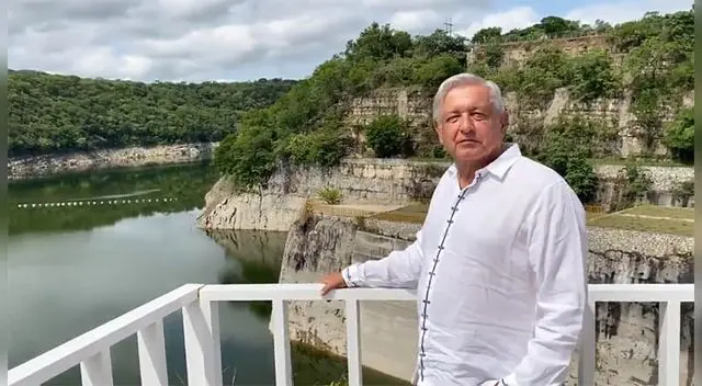 El presidente Andrés Manuel López Obrador en la presa de La Angostura, Chiapas El presidente Andrés Manuel López Obrador en la presa de La Angostura, Chiapas