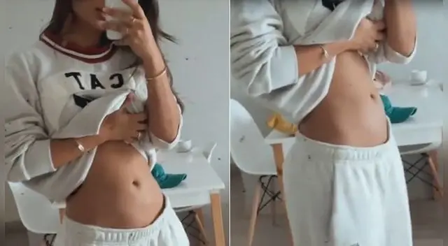Ivana Yturbe luce por primera vez su pancita tras confirmar embarazo - Video