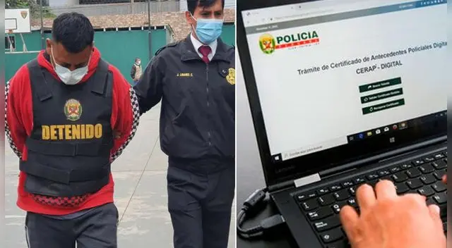 Consulta si tienes antecedentes policiales vía internet Consulta si tienes antecedentes policiales vía internet