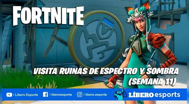 Fortnite: visita ruinas de Espectro y Sombra - VIDEO