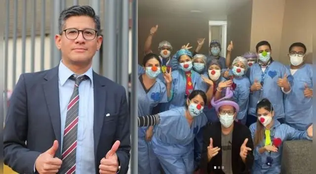 El periodista Erick Osores superó la COVID-19 y fue dado de alta.