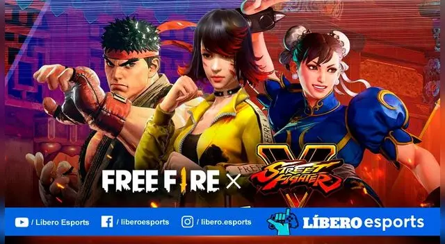 Free Fire: Ryu y Chun-Li llegarán al battle royale en julio - VIDEO