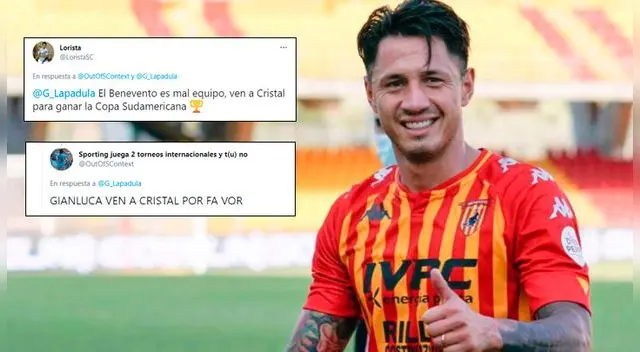 Gianluca Lapadula es pedido por los hinchas de Sporting Cristall. Gianluca Lapadula es pedido por los hinchas de Sporting Cristall.