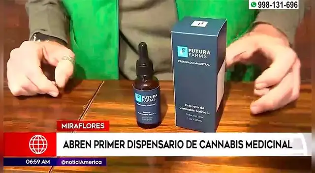 Inauguran primer establecimiento de venta de cannabis medicinal en Miraflores