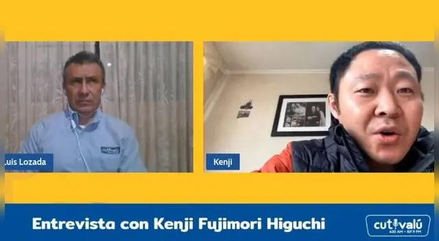 Kenji Fujimori abandonó entrevista por preguntas sobre sus diferentes investigaciones.