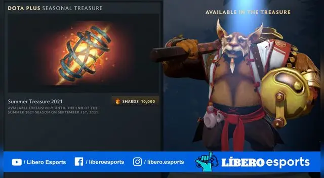 Set de Brewmaster que viene en cofre de verano del Dota Plus 2021. Set de Brewmaster que viene en cofre de verano del Dota Plus 2021.