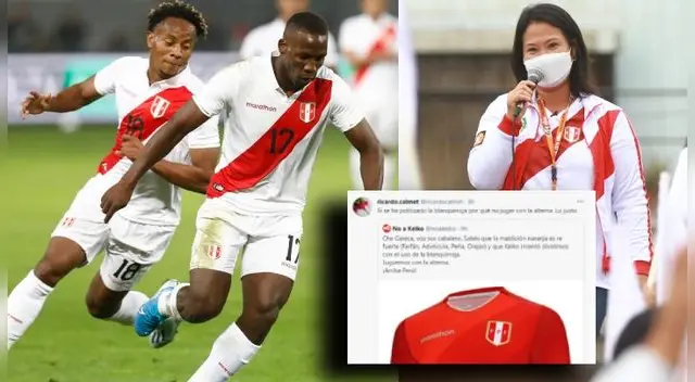 Hinchas piden que Perú juegue hoy con la camiseta alterna: