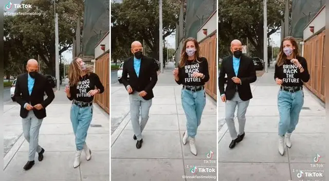 Roberto Mosquera demostró que no es ajeno a los bailes de TikTok. Roberto Mosquera demostró que no es ajeno a los bailes de TikTok.